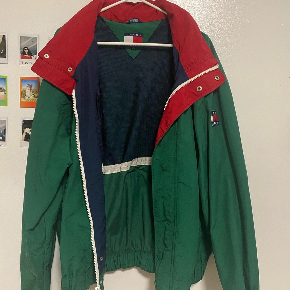 Tommy hilfiger windbreaker jacket